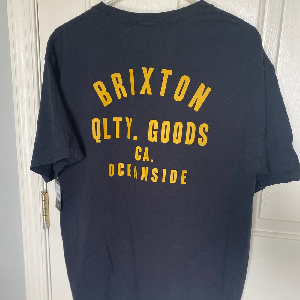 Brixton T Shirt - Navy Blue